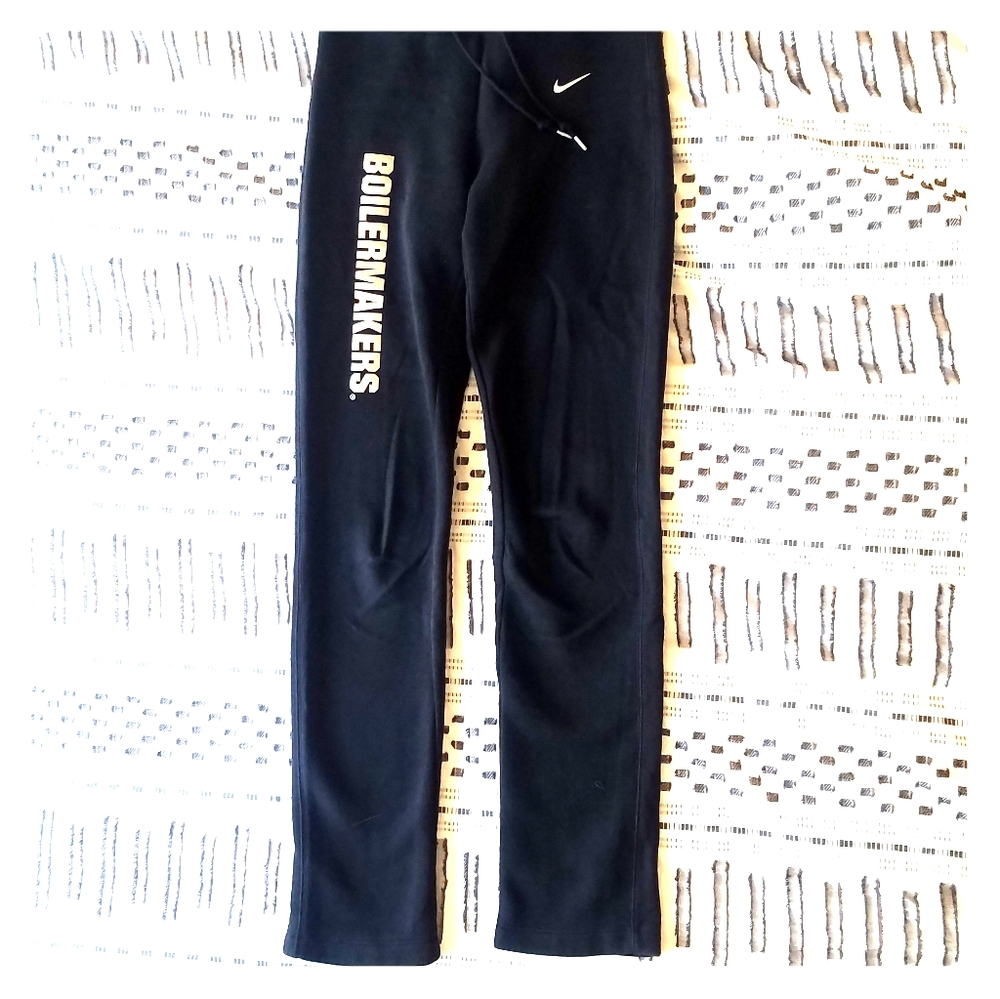 Nike black Purdue skinny jogger sweatpants size XS